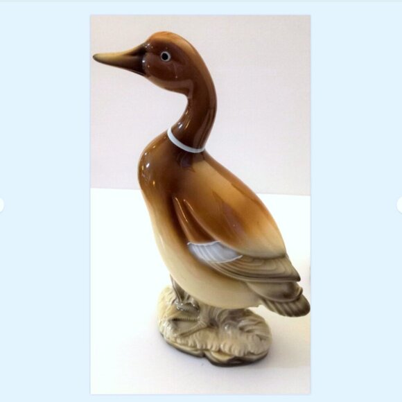 Ceramic Geese Figurines Lot of 3 Bone China Glazed Cassidy Ltd. Canada 9" and 7" - Picture 6 of 10